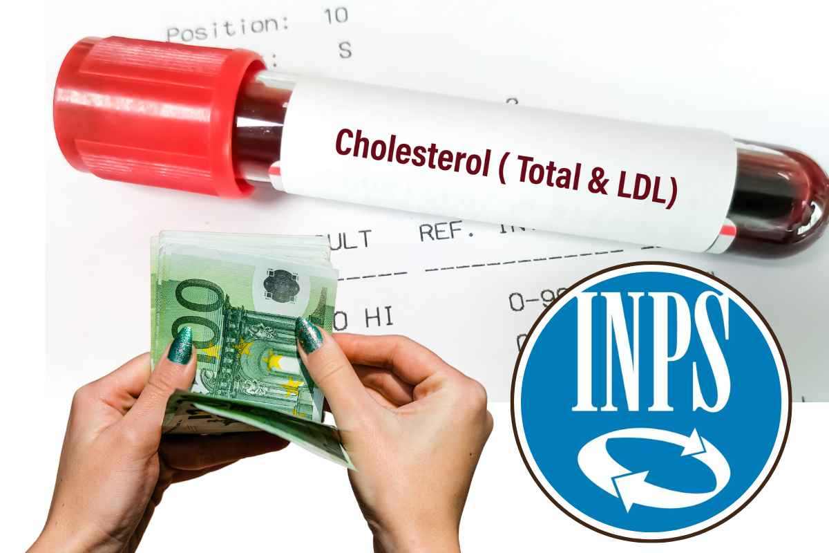 assegno inps per colesterolo alto